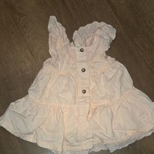 2t Ruffled Pink Artisan NY Dress
